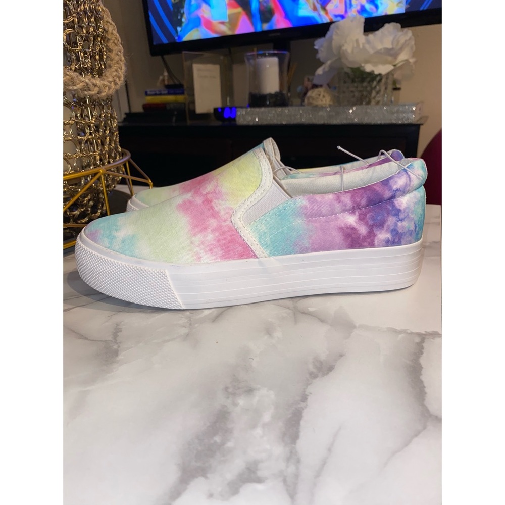Olivia + Kate Beyley Tie Dye Sneaker/Slip ons - Picture 5 of 10
